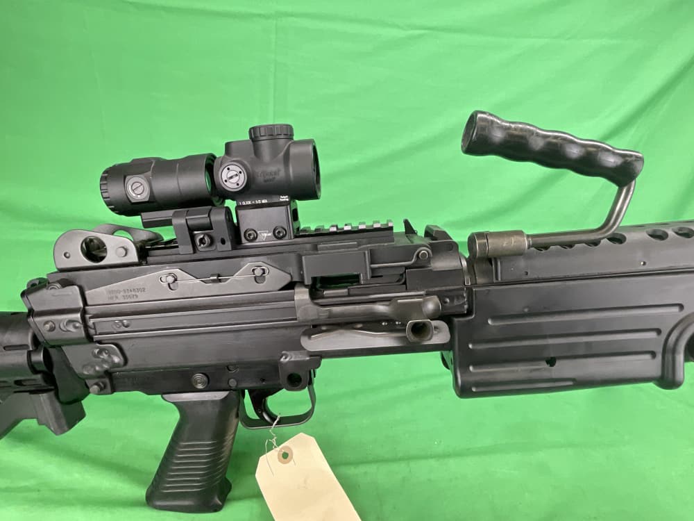 RARE REAL FN MINIMI M249 SAW 5.56 BELT FED MACHINEGUN PRE-MAY DEALER SAMPLE-img-2