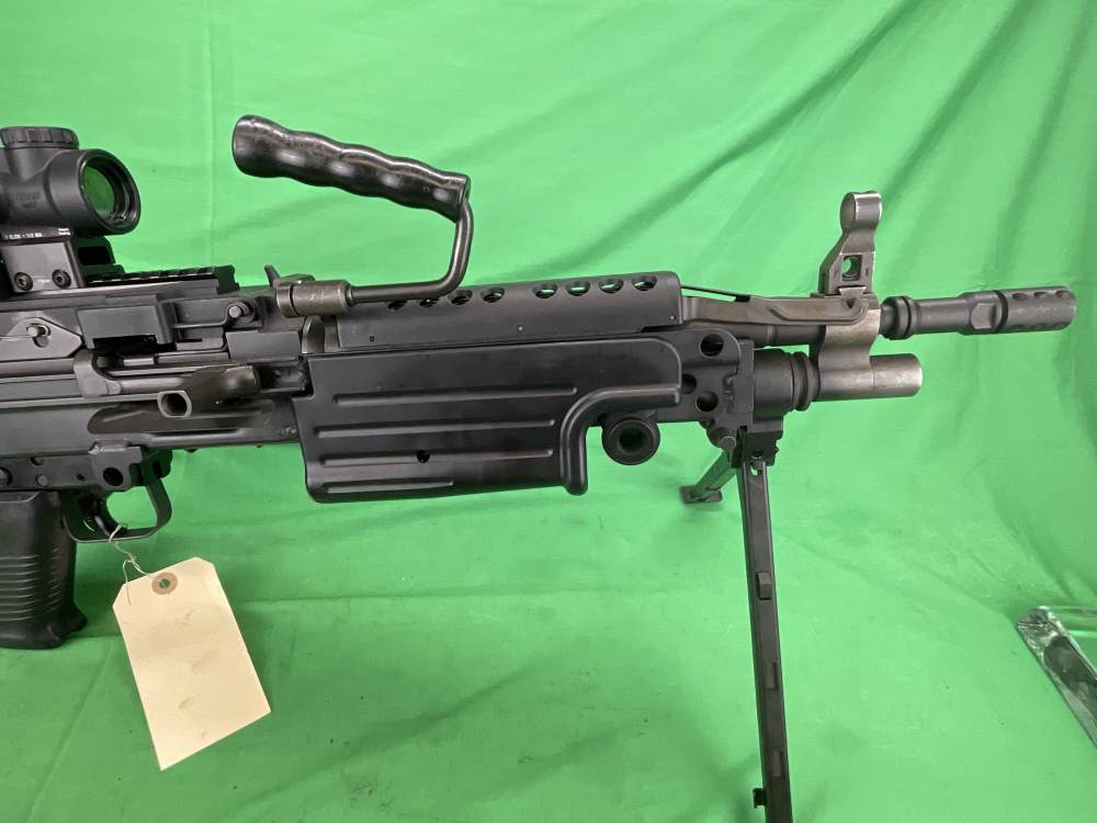 RARE REAL FN MINIMI M249 SAW 5.56 BELT FED MACHINEGUN PRE-MAY DEALER SAMPLE-img-3