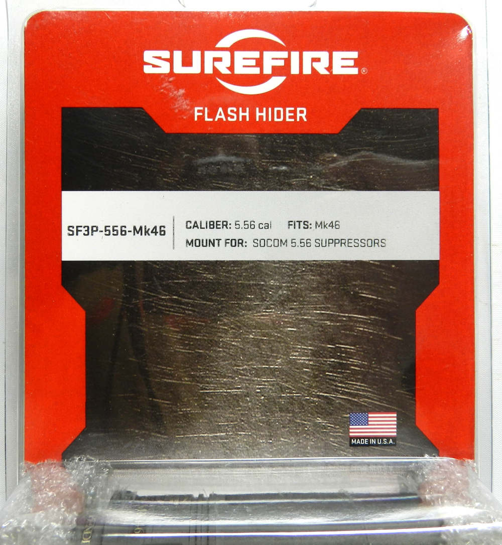 SUREFIRE SF3P-556-MK46 Flash Hider SOCOM Suppressors 5.56-img-1