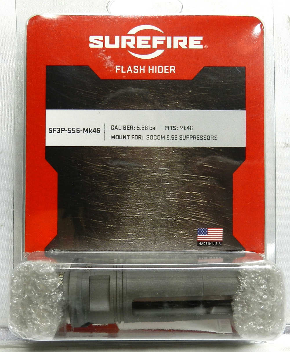 SUREFIRE SF3P-556-MK46 Flash Hider SOCOM Suppressors 5.56-img-0