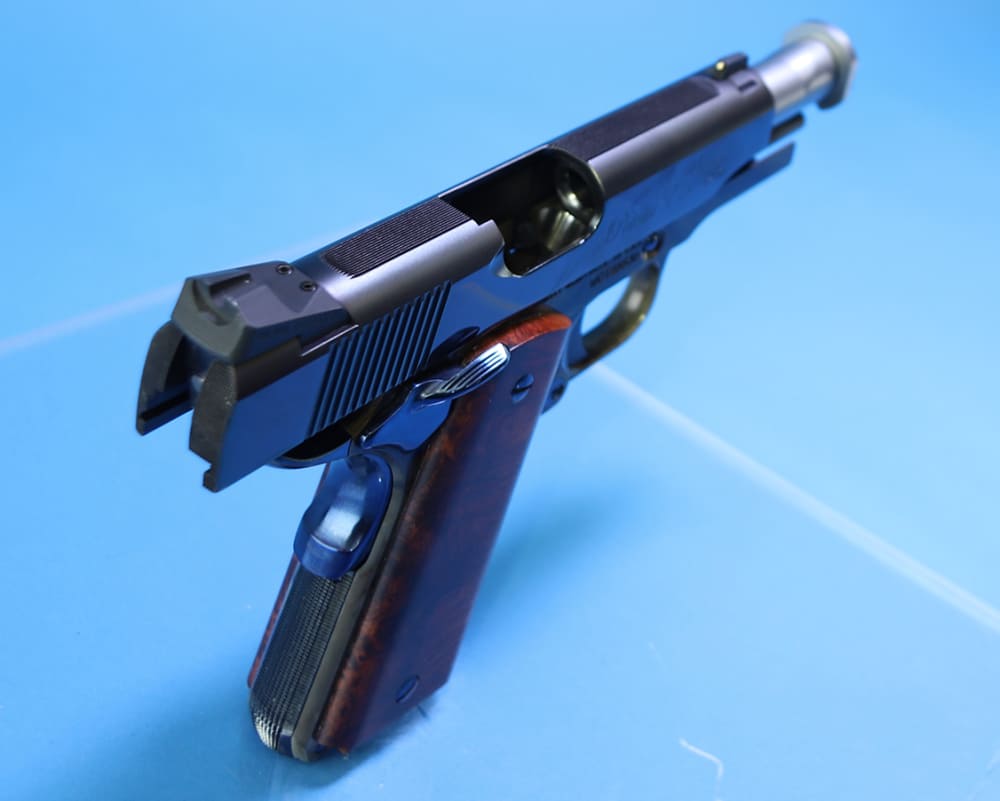 Wilson Combat Patriot Elite Pro .45ACP, Case Color, High Blued, Gold Bead-img-6