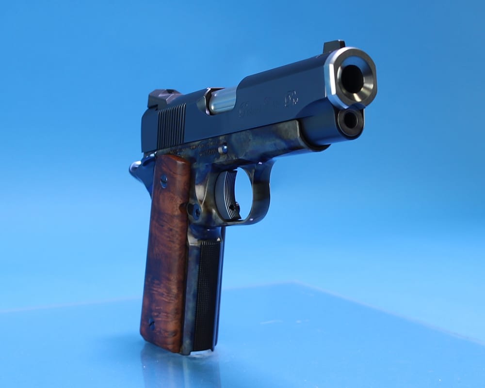 Wilson Combat Patriot Elite Pro .45ACP, Case Color, High Blued, Gold Bead-img-7