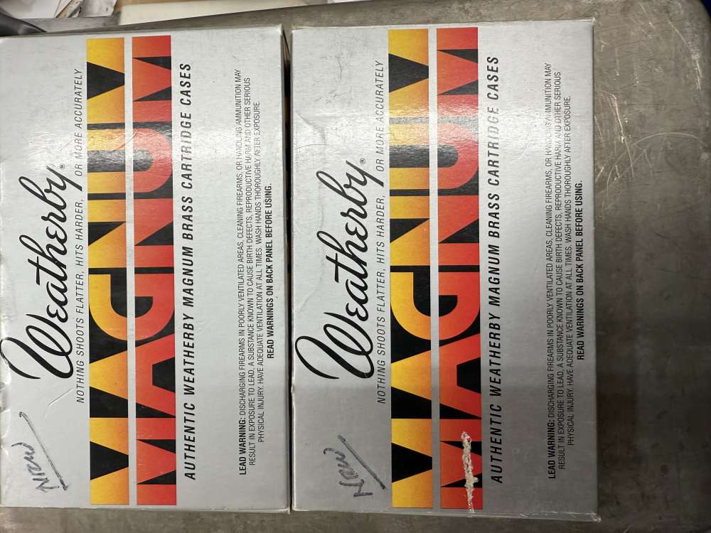 40 pieces 30-378 NEW Weatherby WBY brass cases 2 boxes of 20-img-1