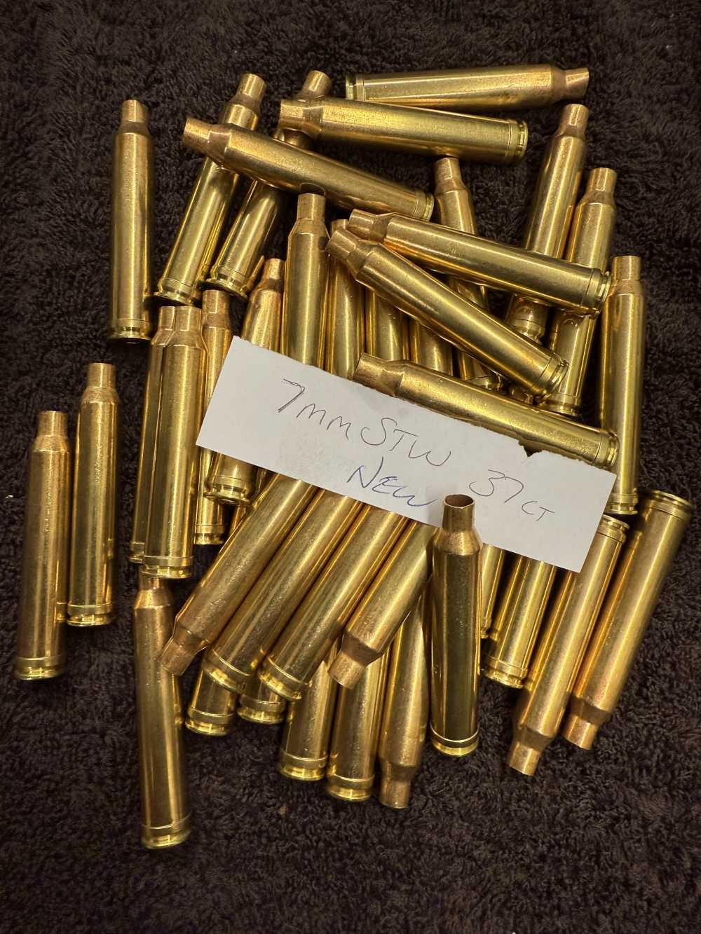 37 count 7mmSTW brass NEW shooting times western 7mm STW-img-0