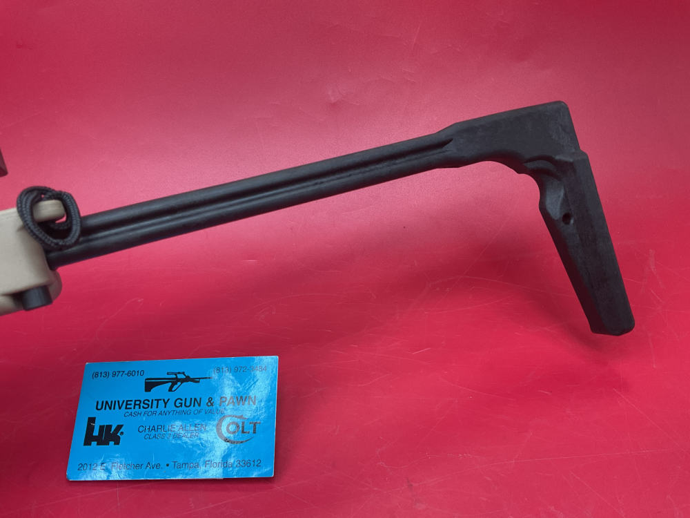 B&T TP9 9mm 5.5” SBR Coyote Tan - Print-X RBS Suppressor NFA-img-2