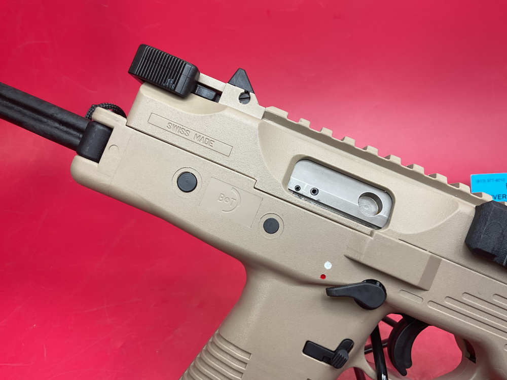 B&T TP9 9mm 5.5” SBR Coyote Tan - Print-X RBS Suppressor NFA-img-19