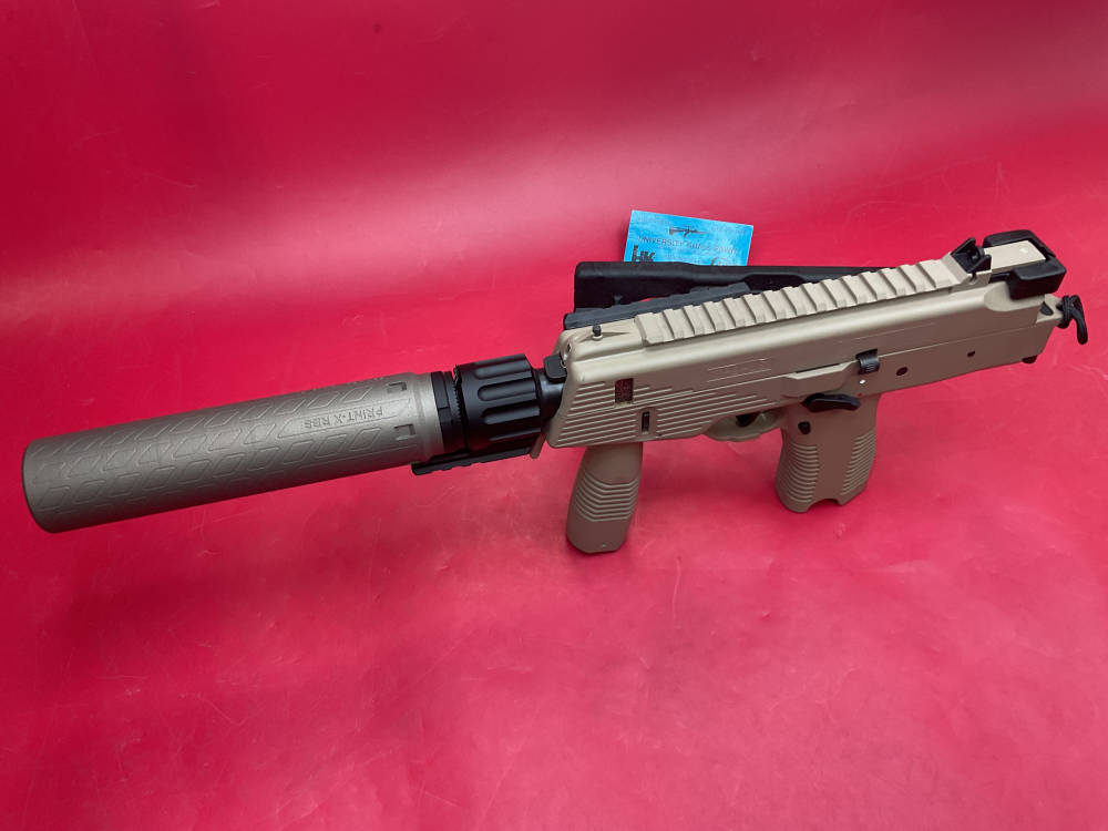 B&T TP9 9mm 5.5” SBR Coyote Tan - Print-X RBS Suppressor NFA-img-32