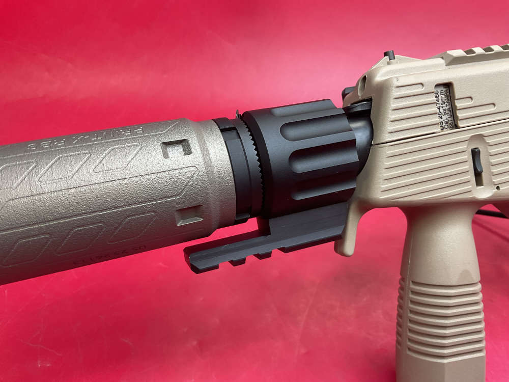 B&T TP9 9mm 5.5” SBR Coyote Tan - Print-X RBS Suppressor NFA-img-8