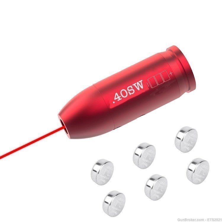 .40SW Laser Boresighter Laser Bore Sight with Batteries-img-2