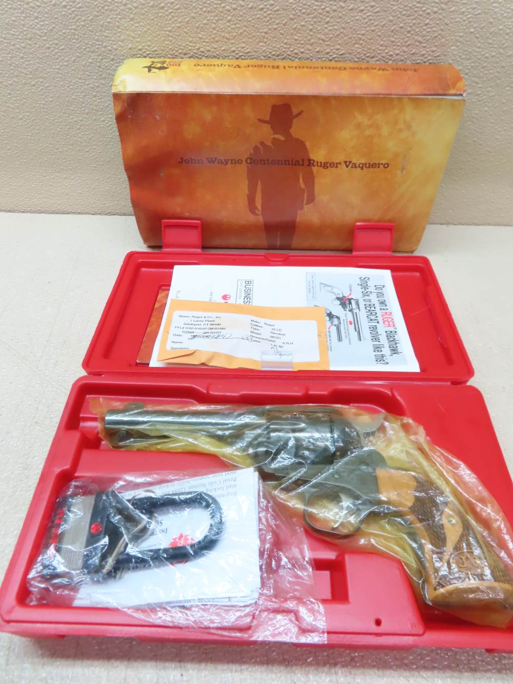 Ruger New Vaquero John Wayne Centennial TALO Limited .45 LC   MINT-img-5