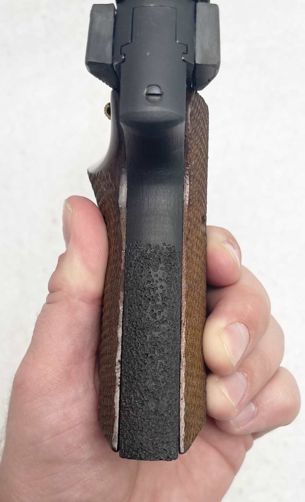 High Standard Victor .22lr semi auto pistol -img-7