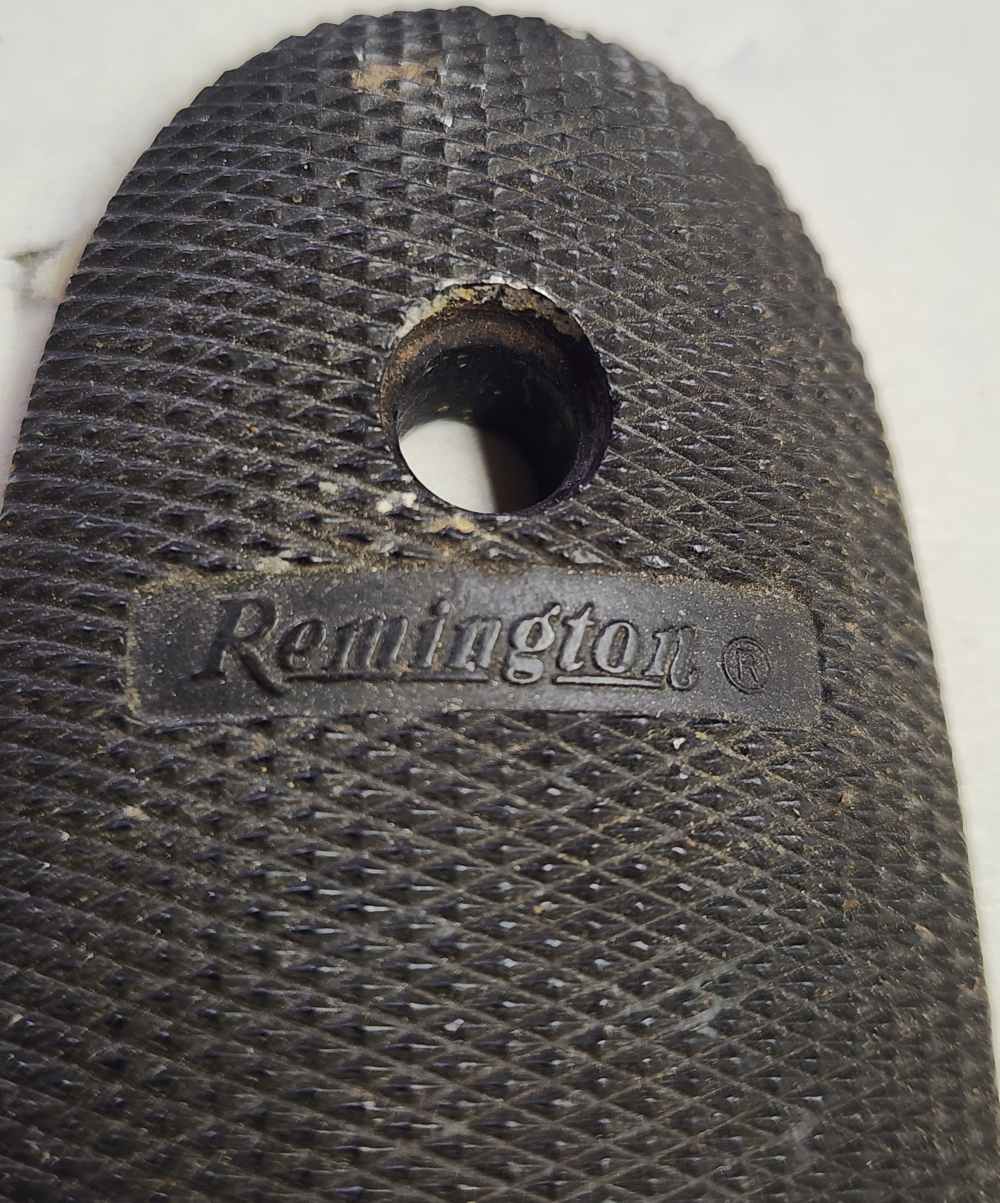 1 Vintage Original Remington 40 700 742 760 Buttplate Aluminum 16601 used-img-2