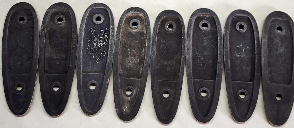 1 Vintage Original Remington 40 700 742 760 Buttplate Aluminum 16601 used-img-1
