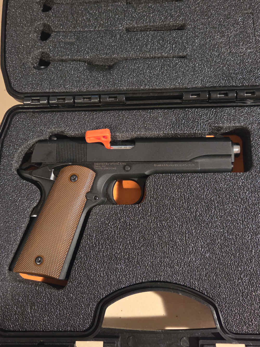 GFORCE BLK45 A1-1911 BNIB with Dark Brown Grips-img-15