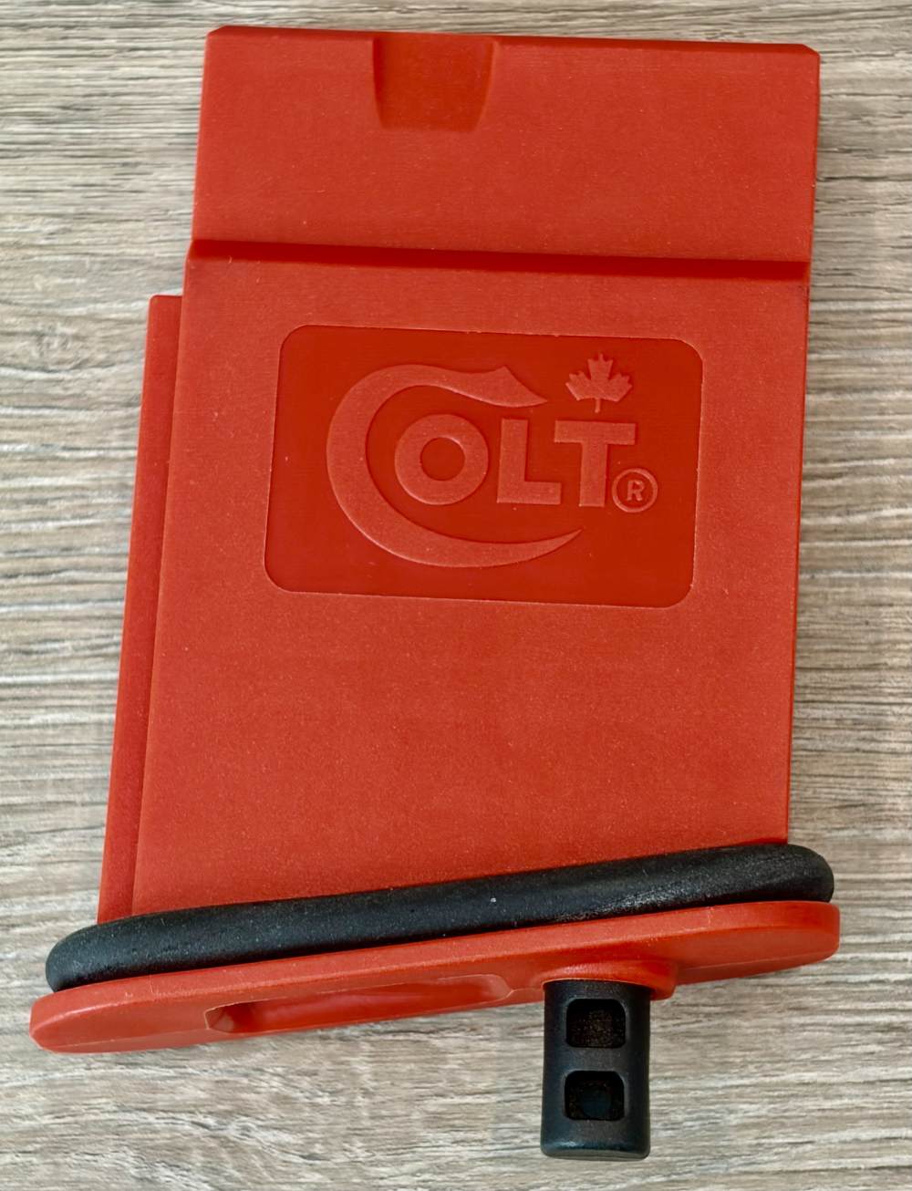Colt Canada (Formerly Diemaco) C7/C8 (AR15 Pattern) Magwell Lock With Keys-img-1
