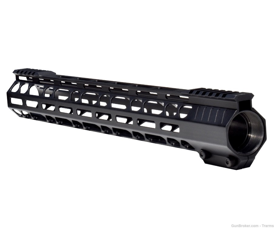 17" M-LOK Free Float Handguard – Designed for .308 DPMS High Profile Uppers-img-1