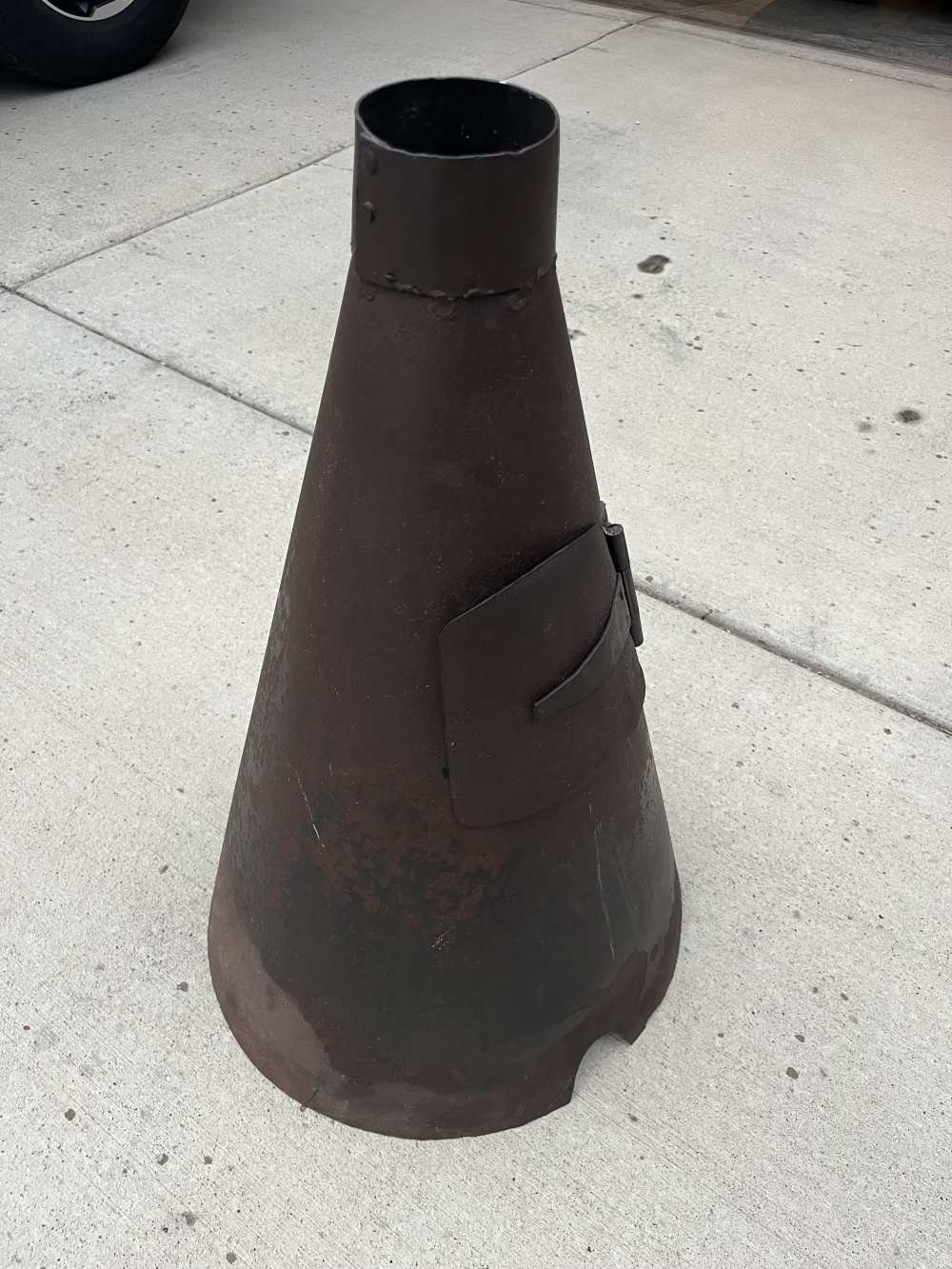RARE Iron 1860s Sibley Stove, Civil War, U.S. Army, Indian Wars-img-4