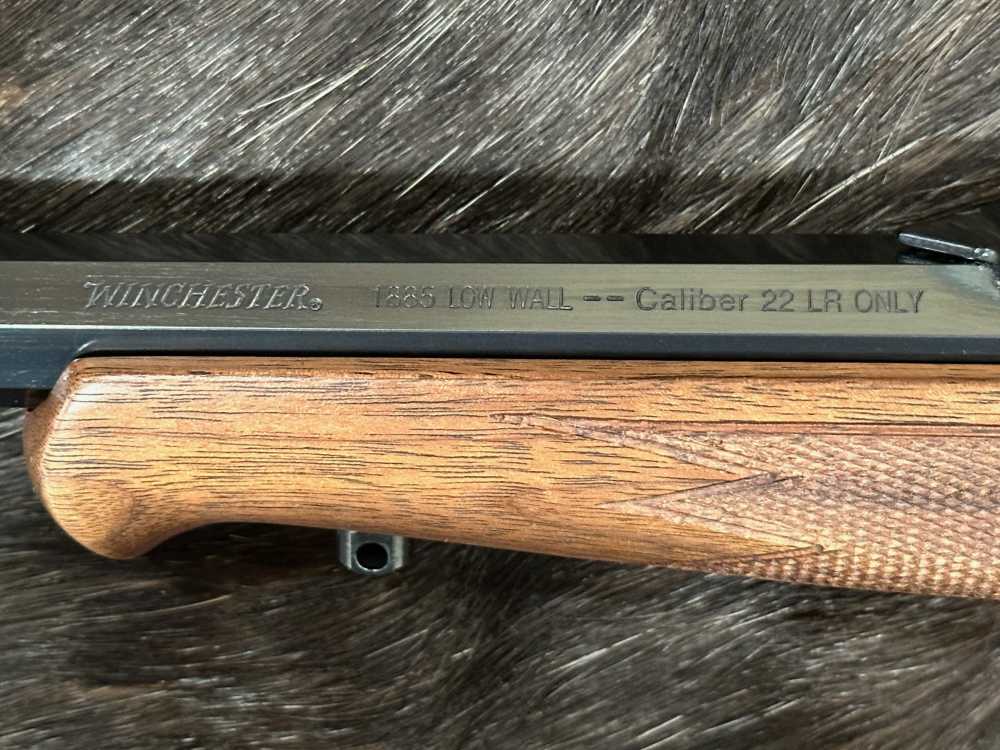 WINCHESTER 1885 LOW WALL HUNTER RIMFIRE 22 LONG RIFLE 24"-img-14