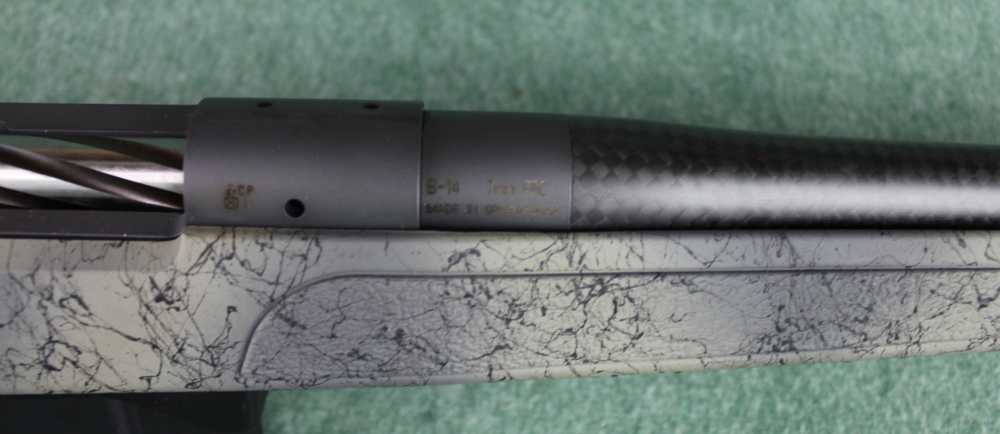 Bergara 7mm PRC Cure CF B14 HMR Carbon Fiber 24" Wilderness  Grey  New -img-12