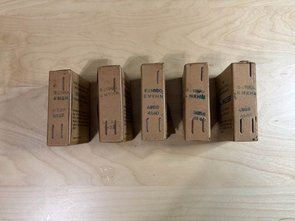 8mm Mauser 174gr Soft Point ammo from Interarmco-img-4