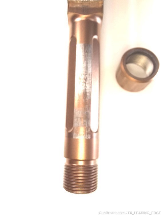 True Precision Match Grade 9mm THREADED Fluted Barrel G43 COPPER T46-img-2