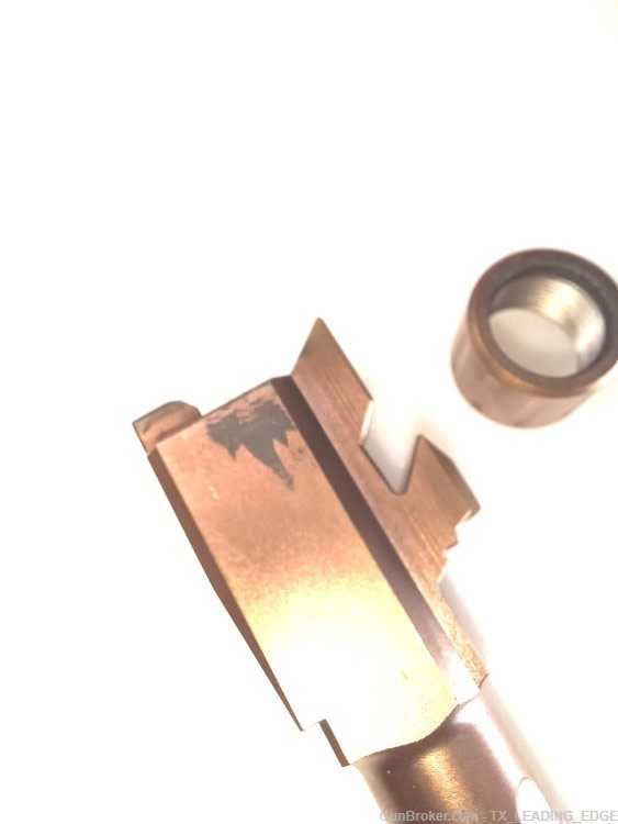 True Precision Match Grade 9mm THREADED Fluted Barrel G43 COPPER T46-img-8