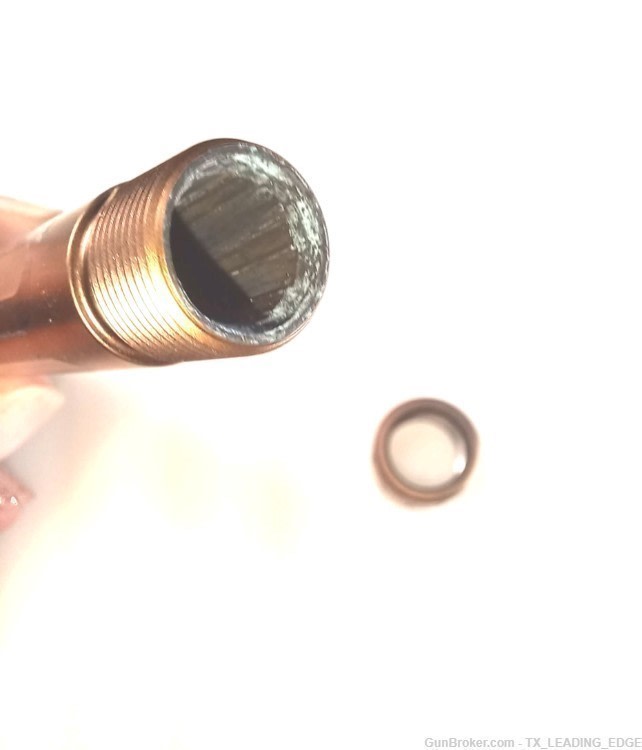 True Precision Match Grade 9mm THREADED Fluted Barrel G43 COPPER T46-img-6
