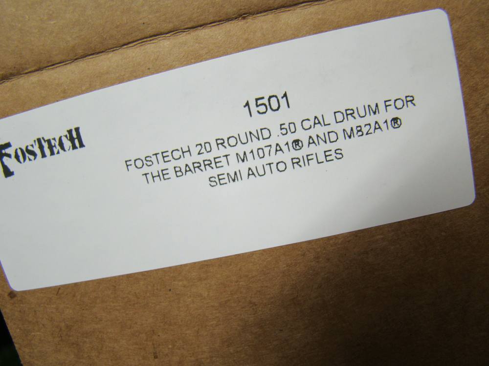 Barrett 82A1 .50BMG 20" CQ 13318 Semi-auto .50 rifle M82 w/ 20rd drum mag !-img-6