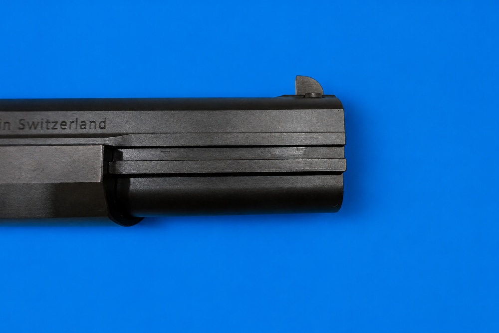 NOS Rare SIG Swiss Arms P210-5 LS Heavy Frame Target Pistol-img-9