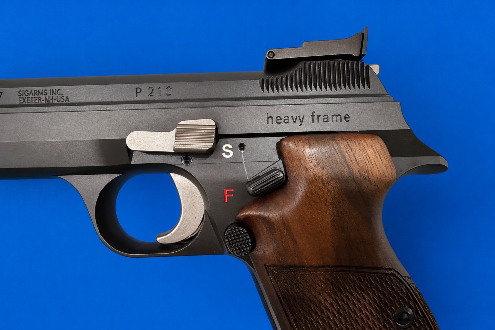 NOS Rare SIG Swiss Arms P210-5 LS Heavy Frame Target Pistol-img-3