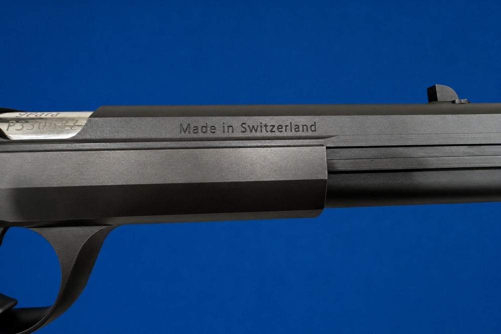 NOS Rare SIG Swiss Arms P210-5 LS Heavy Frame Target Pistol-img-8