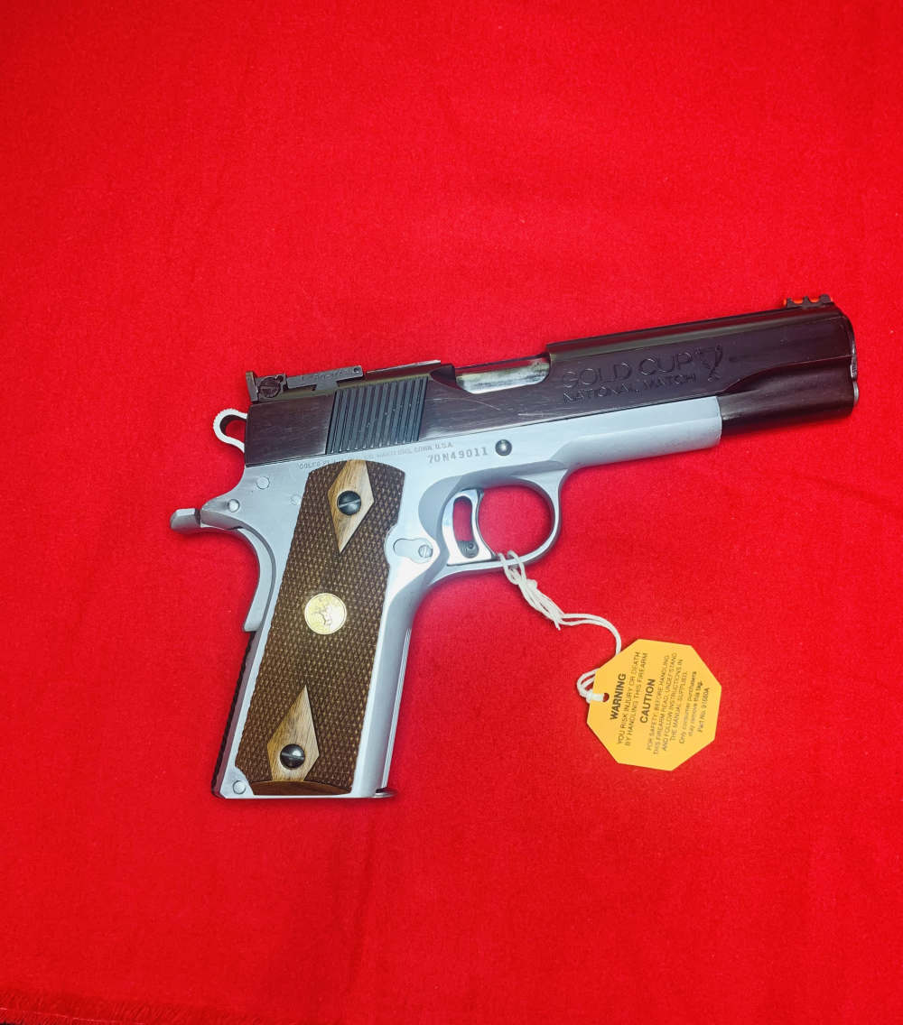 1977 Colt 1911 CUSTOM Gold Cup National Match Series 70 .45ACP - TWO TONE!-img-19