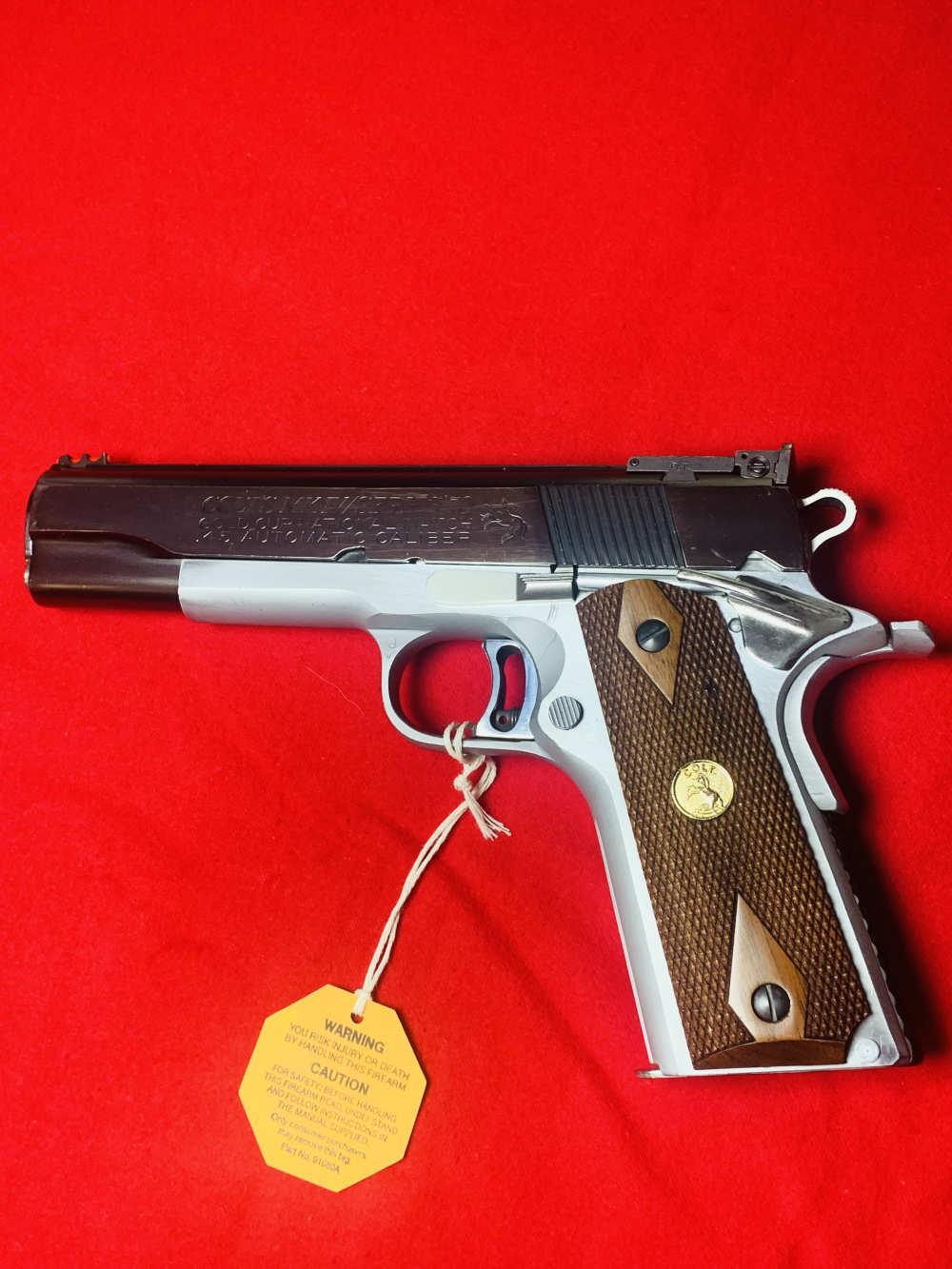 1977 Colt 1911 CUSTOM Gold Cup National Match Series 70 .45ACP - TWO TONE!-img-18