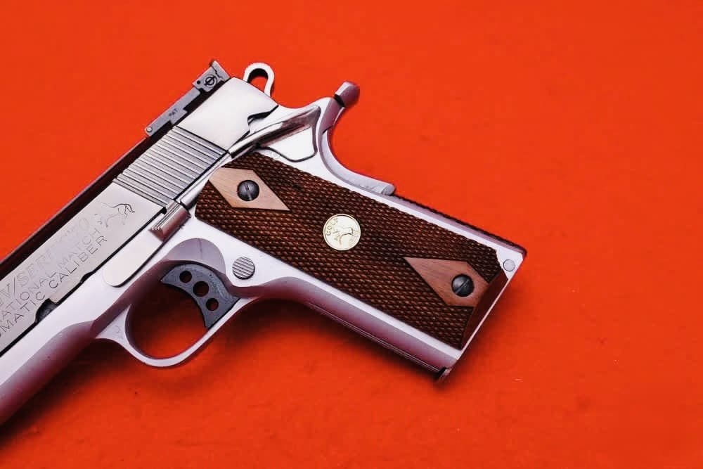 1977 Colt 1911 CUSTOM Gold Cup National Match Series 70 .45ACP - TWO TONE!-img-2