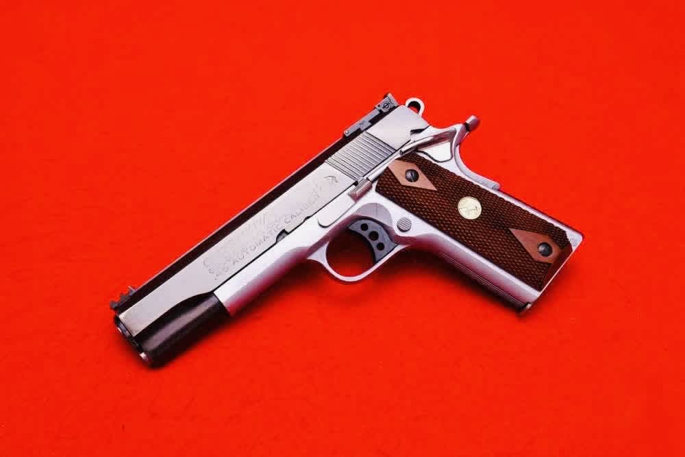 1977 Colt 1911 CUSTOM Gold Cup National Match Series 70 .45ACP - TWO TONE!-img-0