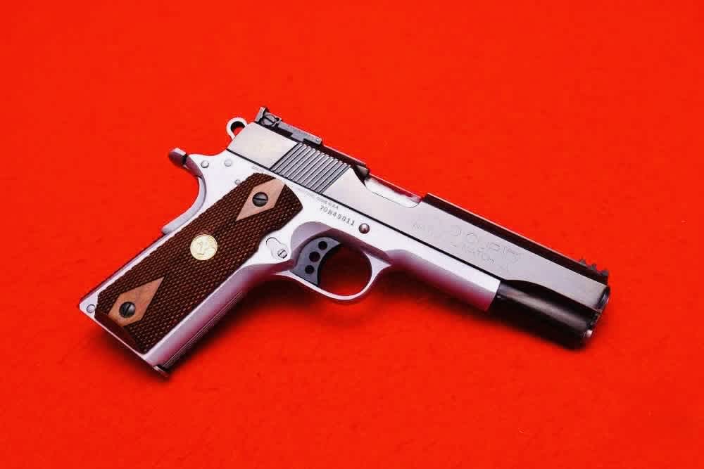 1977 Colt 1911 CUSTOM Gold Cup National Match Series 70 .45ACP - TWO TONE!-img-3