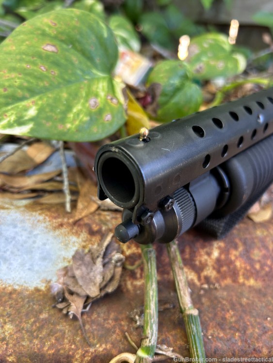 Mossberg SHOCKWAVE Steel HEAT SHIELD + JUMBO BEAD SIGHT 12 GA (CUSTOM MOD)-img-19