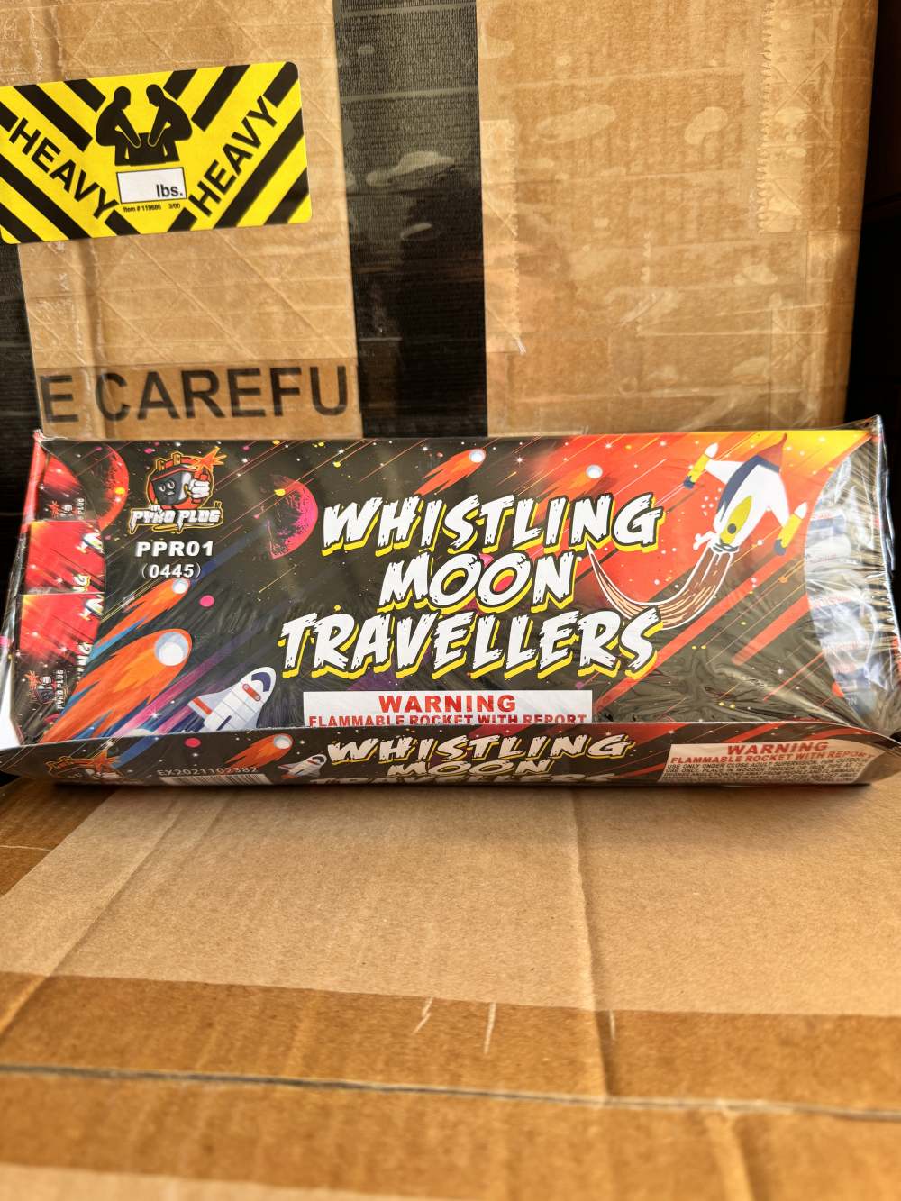 WHISTLING BOTTLE ROCKETS 144pcs CLASSIC FUN Pest control flash bang -img-0