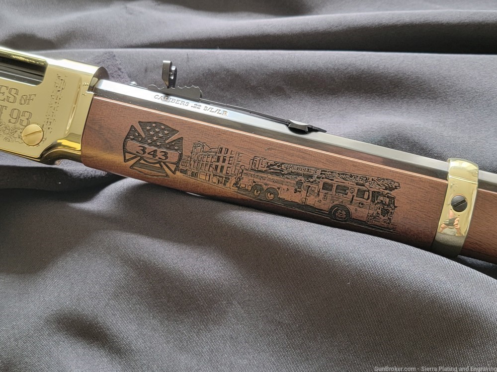 9/11 20th Anniversary Engraved Henry Golden Boy -img-1