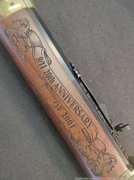 9/11 20th Anniversary Engraved Henry Golden Boy -img-5