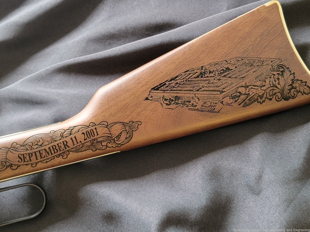9/11 20th Anniversary Engraved Henry Golden Boy -img-2
