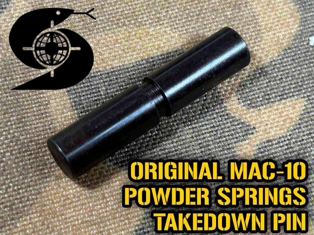 OEM MAC-10 SMG TAKEDOWN PIN early 70s Powder Springs RPB M10 Cobray NOS -img-0