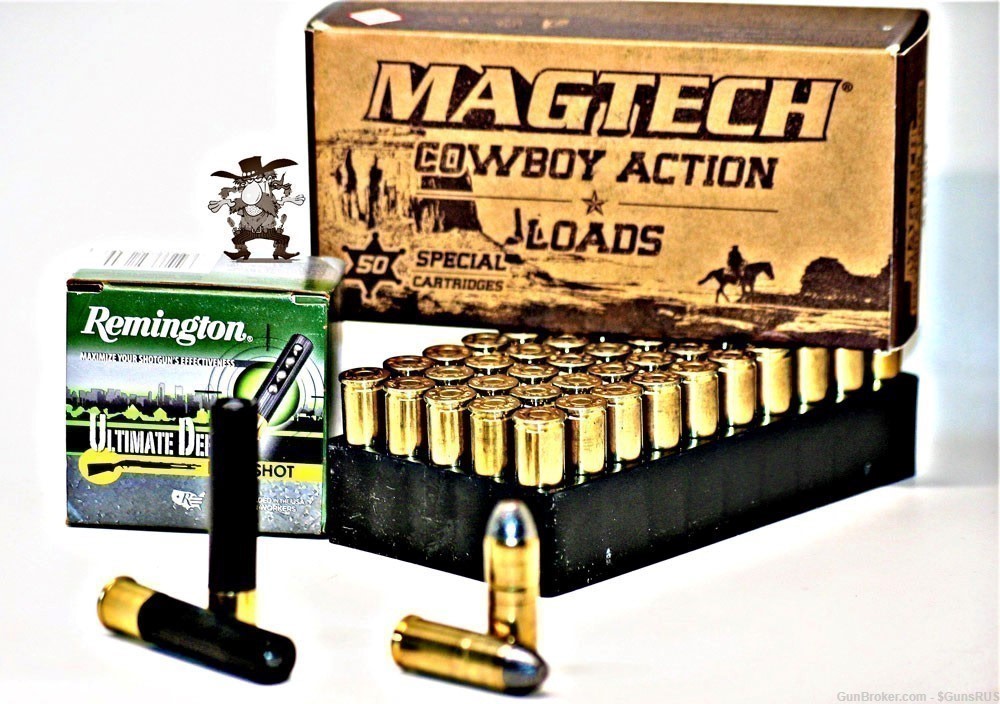 45 LC Long Colt/410 Rem ULTIMATE DEFENSE Buck 2.5" + Mag Tech 45LC COMBO-img-0