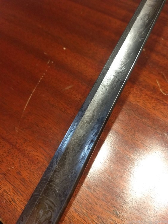 U.S. model 1840 Officer's Sword Infantry  rare only made 100 S&K -img-6