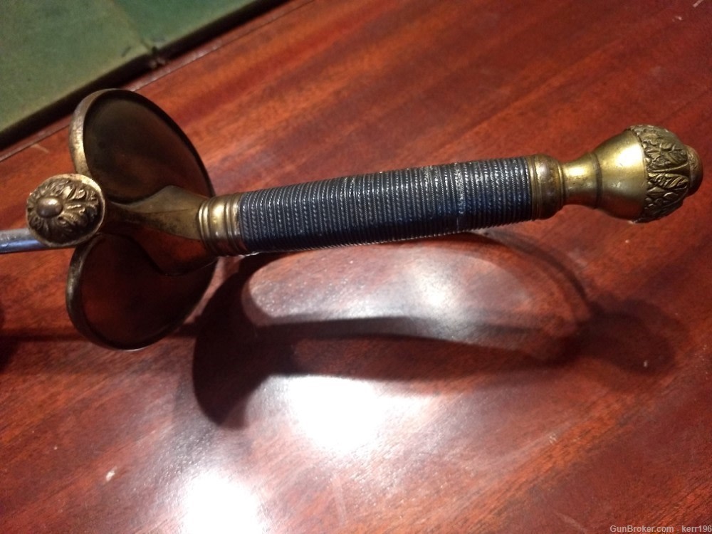 U.S. model 1840 Officer's Sword Infantry  rare only made 100 S&K -img-27