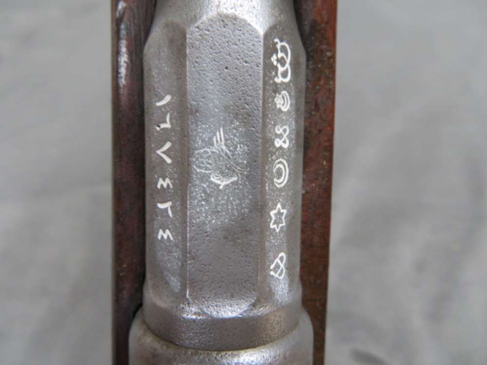 ANTIQUE OTTOMAN (TURKISH) MODEL 1887 MAUSER RIFLE-GREAT MARKINGS-MATCHING-img-9