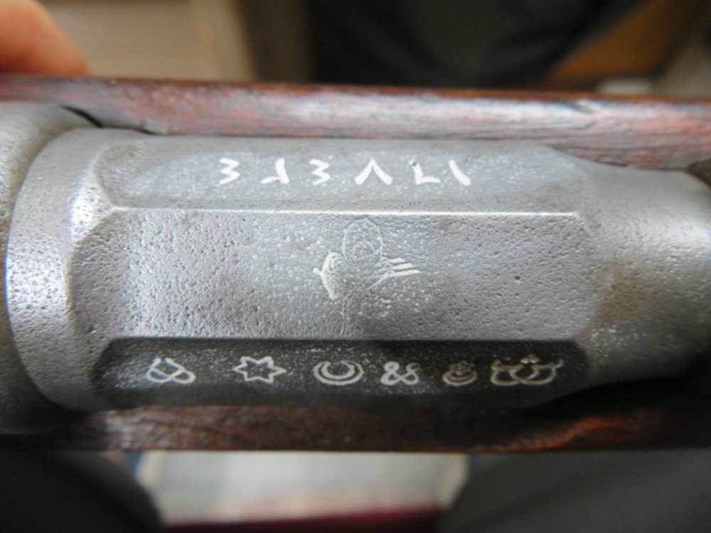 ANTIQUE OTTOMAN (TURKISH) MODEL 1887 MAUSER RIFLE-GREAT MARKINGS-MATCHING-img-8