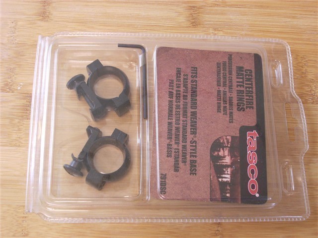 Tasco Centerfire Matte Rings-img-0