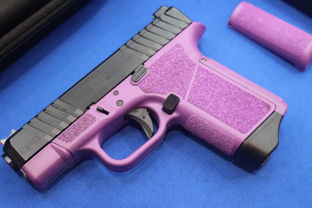 Gforce Arms Model GF9 RAPTURE Pistol 9MM PURPLE 2-TONE 12rd Mags NEW SA 9 -img-2