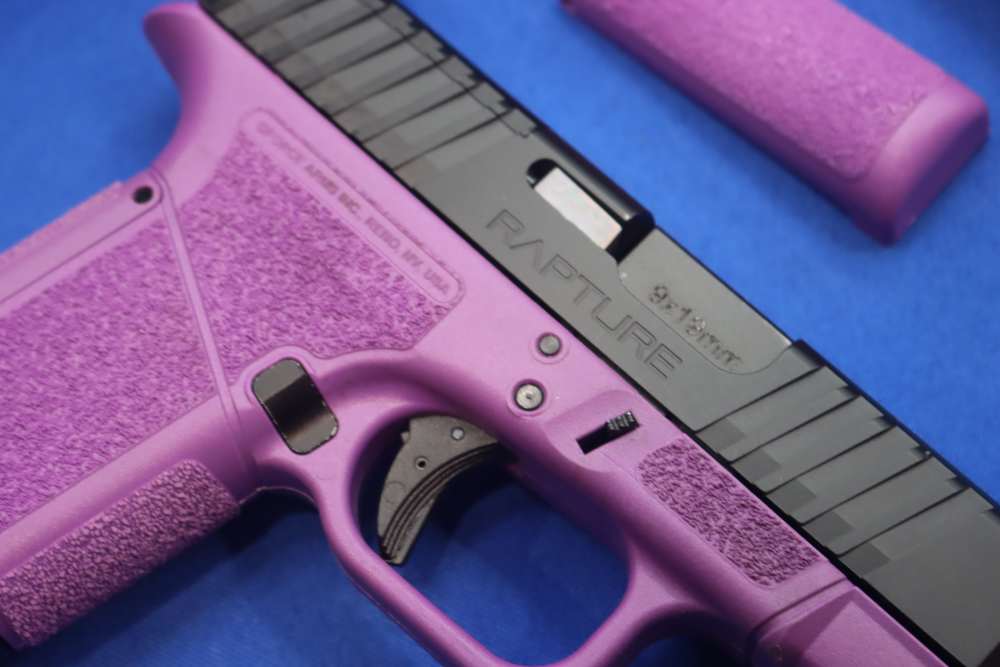 Gforce Arms Model GF9 RAPTURE Pistol 9MM PURPLE 2-TONE 12rd Mags NEW SA 9 -img-9